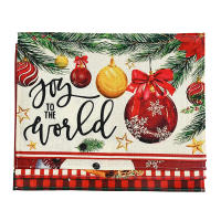 1Pc Almohadilla De Comedor De Lino Con Estampado De Navidad Para 2024 Tapete Para Vajilla Y Taza De Cocina Y Sala De Estar Decoración De Hogar Y Hotel - details 5