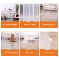 Jaula Para Mascotas Pequeñas DIY Jardín De Animales Combinable Para Perro Gato Conejo Coche De Guineo Hiedra Hogar - details 7
