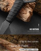 Cuchillo De Cuello Mini Halter De Alta Calidad Resistente a La Corrosión Cuchillo Táctico Portátil Para Exteriores Con Funda Amazon Nuevo - details 4