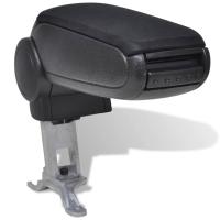 vidaXL Reposabrazos para Coche Negro Apoyabrazos Adecuado para Audi a4 b6 b7,  Chevrolet cruze (2009),  Ford fiesta (2009) y mas - details 0
