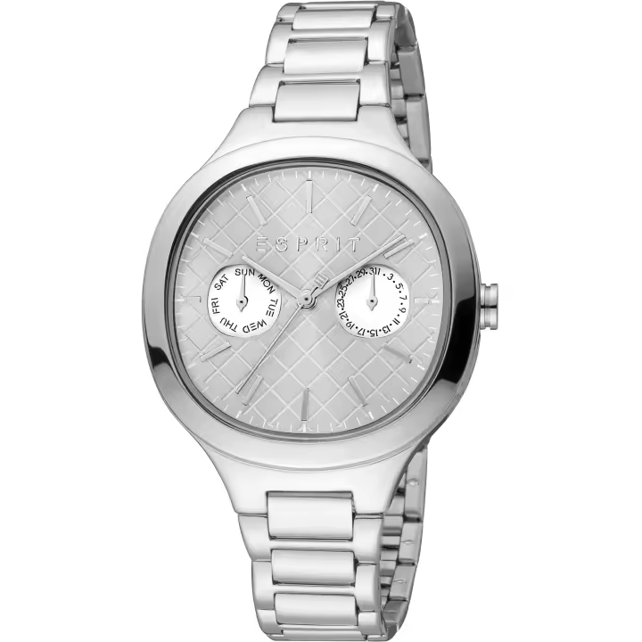 Reloj de pulsera Esprit Momo - ES1L352M0055 correa color: Gris plata Dial Gris ratón Mujer - 1