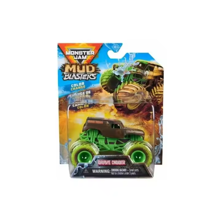 Monster Jam Mud Blasters Vehículo Escala 1:64 Vehículos para jugar Spin Master - 1
