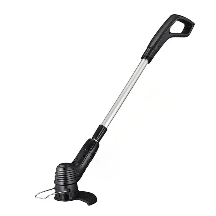 Cortacésped recargable inalámbrico de mano con 4* láminas de plástico y 1* cuchillas de acero inoxidable para cortar césped, manejo de malezas y manejo de pequeños arbustos, etc. - 1