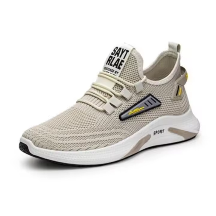 Zapatillas de deporte casual Calzado de Hombre, Modelo C26, beige, Tallas, 42 , 43 , Nuevo - 1