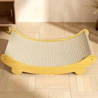 Placa De Rasguño Para Gatos De Madera Desmontable Resistente Al Desgaste Con Cama Para Descanso De Gatos Juguete Para Masticar Ideal Para Gatos Y Gatitos - details 4