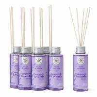 Recambio de mikado (100ml, 6pack), recambio para difusor de varillas, ambientador para el hogar y fragancia para interiores - details 2