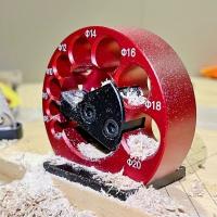 Juego De 8 Agujeros Ajustable Para Hacer Pernos Con Hojas De Carbono Herramienta Auxiliar Para Taladro Eléctrico Y Millado De Madera - details 1