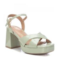 Sandalias con tacón mujer XTI 142356 03 SANDALIA CRUZADA CHAROL AQUA 32162 24V - details 1