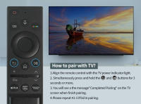 Control Remoto De Televisión Inteligente Samsung BN59-01363A Voz Nuevo Y Mejorado Compatibilidad Garantía De Calidad - details 3