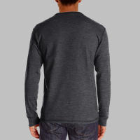 Camiseta De Hombre Elegante De Moda Primavera/Otoño Con Botones Collar Abierto Parcial Solido Con Bolsillo Manga Larga Top Para Comercio - details 10
