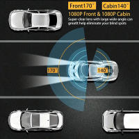 Cámara De Coche 1080P Con WiFi Y Doble Lente 3 Pulgadas Grabadora De Video Ciclo De Repetición Sensor G Monitoreo De Movimiento Para Black Box Accesorios De Vehículo - details 5