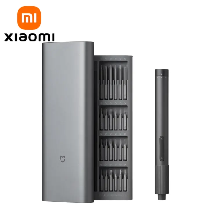 XIAOMI MIJIA Kit De Destornillador Eléctrico De Precisión Con 24 Piezas De Acero S2 2 Ajustes De Torque Para Reparación De Smart Home PC Teléfono - 1