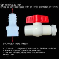 Válvula De Desbordamiento De Tanque De Agua 1Pc Conector De Tubo Regulación De Flujo G3/4 Pulgada DN20 Hilo Plástico Para Jardín Riego Granja Avícola - details 6