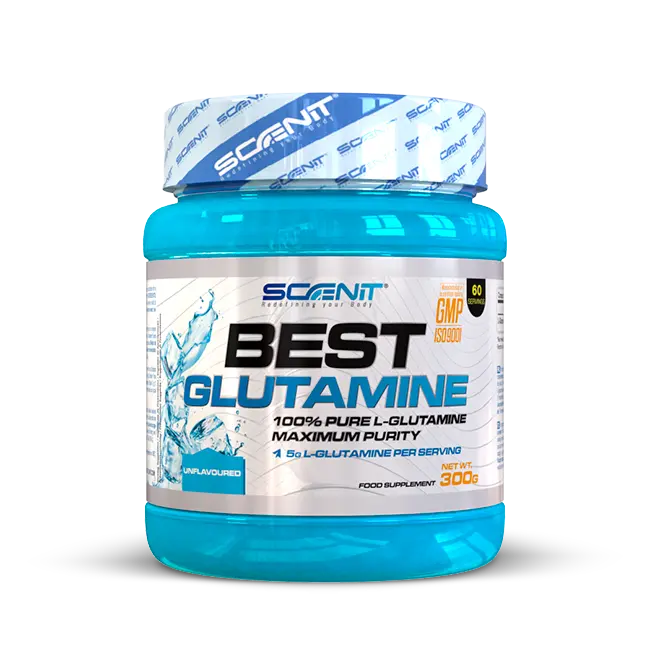 Best Glutamine - L-Glutamina en polvo para el crecimiento muscular y la recuperación post entrenamiento - Glutamina en polvo sin sabor - Glutamina 100% pura en polvo - L-glutamine polvo - 1
