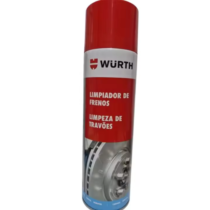 Limpiador de frenos en Spray Wurth 500 ml Alta presión de chorro constante y eficacia de desengrasado - 1