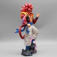 Figura De Acción Dragon Ball Gogeta 25cm Super Saiyan 4 Modelo PVC Estatua De Colección Juguete Decoración Regalo Para Fans - details 1