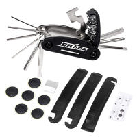 Kit De Herramientas De Reparación Para Bicicleta 16 En 1 Bolsa De Sillín Multifuncional Para Ciclismo Bolsa De Asiento De Bicicleta - details 2