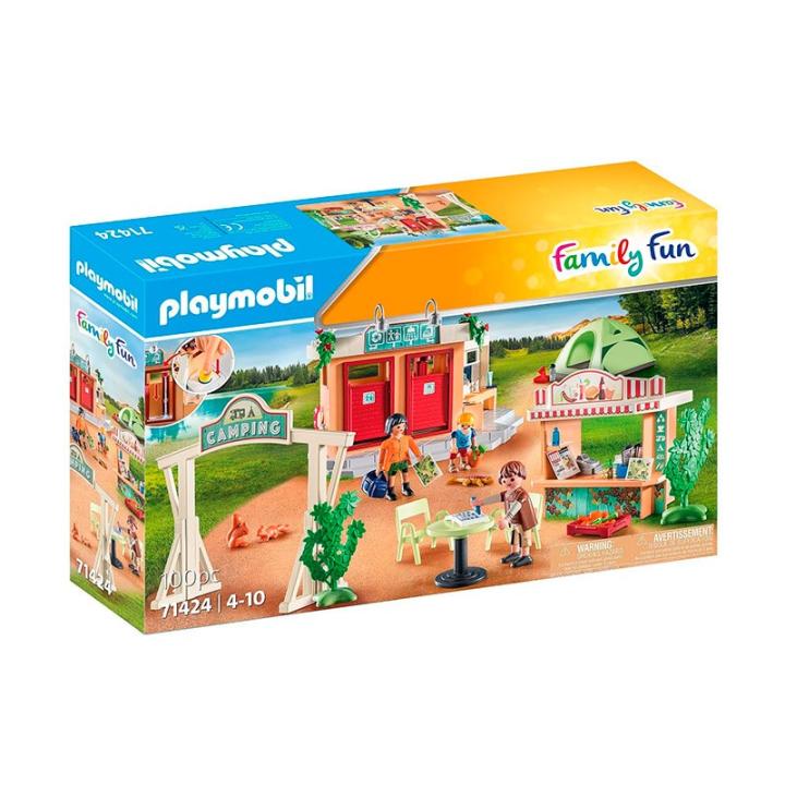 Playmobil - réff : 71424 - la famille playmobil au camping - boîte non ouverte - Jeux & Jouets