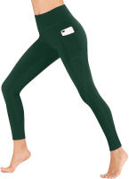 Leggings De Yoga Para Mujer Con Bolsillos Elevador De Cintura Y Glúteos Fitness Deportivos De Pierna Larga Cintura Elástica Tallas S a XXXL - details 2