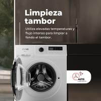 Lavadora 7 kg clase A carga frontal EVVO Terra 7, 1200 rpm, Motor Inverter, 15 programas, Lavado Rápido 15', Inicio diferido - details 1