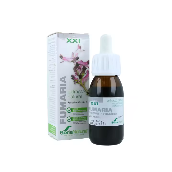Extracto de Fumaria (Fórmula XXI) 50 ml  Soria Natural - 1