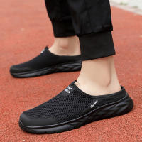 Nuevos Sandalias De Medio Tobillo Para Hombres Tenis De Malla Transpirable Zapatos De Playa Casuales Zapatillas De Verano De Lona Slip on Antideslizantes Tamaño True Fit - details 11