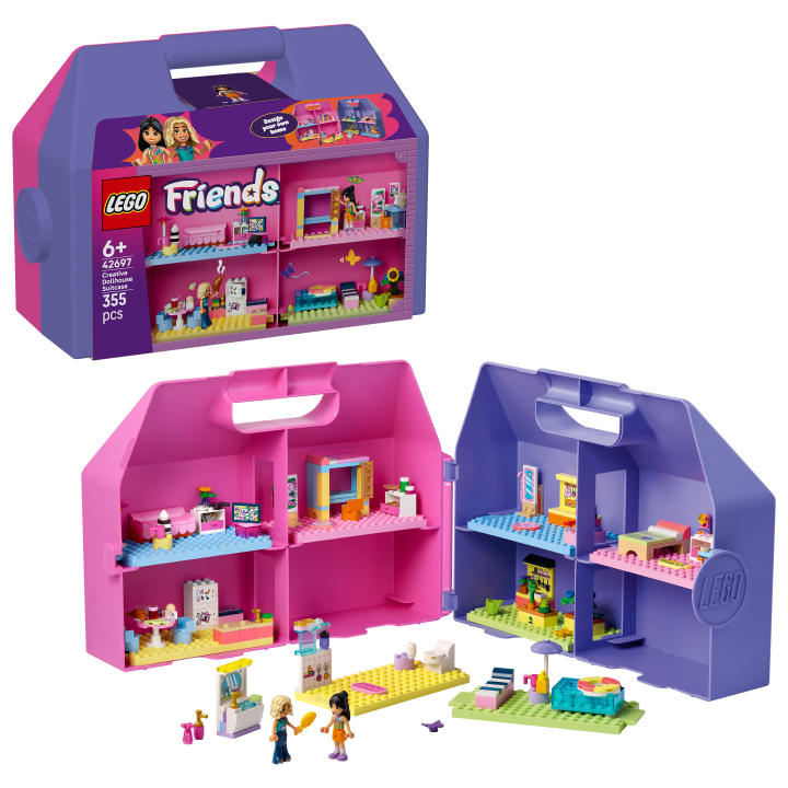 [PREVENTA] LEGO® 42697 Friends Casa de Muñecas Creativa Portátil de Juguete