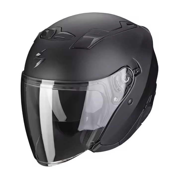 Scorpion Casco Jet Exo-230 Negro Adulto - 1