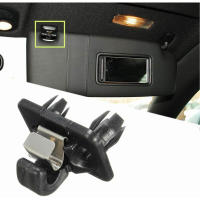 Clip de clip para visera interior para Audi A1 A3 A4 A5 A6 A7 Q5 8U085756A (Negro) - details 0