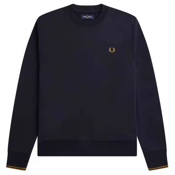 Camiseta de Manga Larga Fred Perry  para hombre en color azul - 1