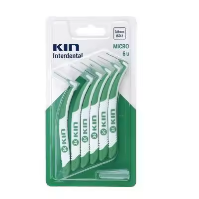 Kin Interdental Micro Verde 0,9 Mm - Eliminación de Placa Dental - 1