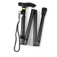 Poles, Foldable, Collapsible Poles Hiking Pole Height Adjustable, Lightweight Anti-Slip for Travel Outdoor Hiking Aid Balance - details 2
