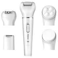 Kemei KM-2199 Set De Cuidado Para Mujeres 5 En 1 Shave Corporal Completo Limpieza Facial Masaje Epilador Painless Recargable - details 2