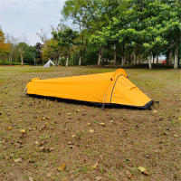 Carpa De Camping Para Un Solo Usuaria Carpa De Montaña Rusa Ligera Con Saco De Dormir Carpa De Un Habitáculo De Viaje - details 17