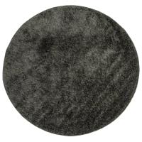 vidaXL Alfombra pelo largo aspecto brillante ISTAN Ø 200 cm Color Antracita,  Beige,  Crema y mas Alfombras de área  Alfombra de Piso para Sala de Estar Dormitorio Habitación Salón - details 3