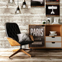 Papel Tapiz Autoadhesivo De Madera Sintética Marrón Para Decoración De Paredes Restaurante Fácil De Poner Y Retirar Vinilo Clásico Para Sala De Estar Dormitorio Estudio Cocina Y Habitaciones De Niños - details 18