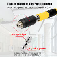 Mini herramienta manual para clavos de acero, pistola manual de clavos de acero de alta presión, ajustable en 5 velocidades, múltiples accesorios, ajustable para el hogar DIY, ventana fija de seguridad, caja de medidor de electricidad, etc. - details 1