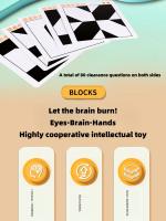 Juguetes Educativos De Bloques Ocultos Puzzle Para Desarrollar La Imaginación Y El Pensamiento Espacial Juego Interactivo Para Padres Y Niños - details 1
