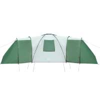 vidaXL Tienda de Campaña Familiar Iglú 12 Personas Impermeable Toldo Carpa Verde - details 5