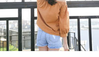 Sombrero De Paja Para Mujer Protección Solar Verano Estilo Casual Con Borde Volcado Adecuado Para Estudiantes Y Viajes - details 11
