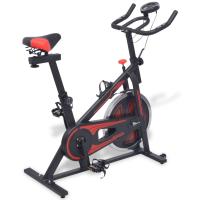 vidaXL Bicicleta con Sensores de Pulso y Casa Gimnasio Color Blanco,  Negro, y mas - details 1