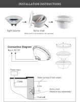 PORCHEDDU llevó la iluminación de la Piscina, Luz DE LA Piscina de 18W Par56 Rgb. Proyector Subacuático with La iluminación telerigida DE LA Pool, 12V lámpara impermeable de la Piscina DE LA CA/DC Ip68 - details 5