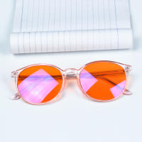 Gafas Rojas Para Mejorar El Sueño Gafas Bloqueadoras De Luz Azul Para Mujer Lentes Naranja Material Polímero Acero Inoxidable - details 15