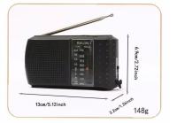 Radio Portáthil Retro Vintage Multiband KK27 con puntero de Comercio Exterior para personas mayores - details 1