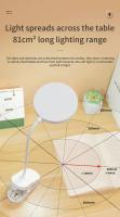 Lámpara De Mesa USB Recargable Con Clip Para Lectura De Cama Luz Nocturna LED Táctil Con 3 Modos De Dimming Protección Ocular - details 13