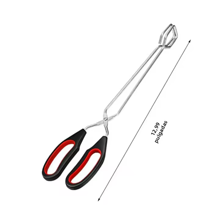 Tijeras De Barbacoa Con Pinzas De Alimentos Larga Mano Herramientas De Cocina Para Pan Y Carne Accesorios De Barbacoa - 1
