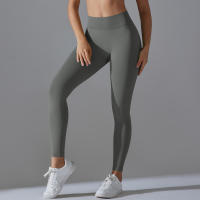 Pantalones De Yoga De Cintura Alta Para Mujer Pantalones De Correr Y Gimnasio De Talla Fija Cómodos Y Elegantes Para Ejercicio Y Fitness - details 14
