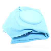 Cojín De Cuello Verde Plegable En Forma De U Para Viaje Inflable Automático Cojín De Anillo Para Avión Y Cama Almohada De Poliéster Y Algodón - details 4