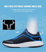 Zapatillas De Correr ONEMIX Blancas Para Hombres Y Mujeres Zapatillas Deportivas Transpirables Para Maratón Caminar Viajes Trekk Ing Y Jogging - details 15
