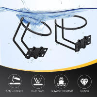 Soporte De Bebida De Acero Inoxidable Para Barco Universal Para Yate Camión RV Carro Aluminio Anodizado Para Interiores Y Exteriores - details 1